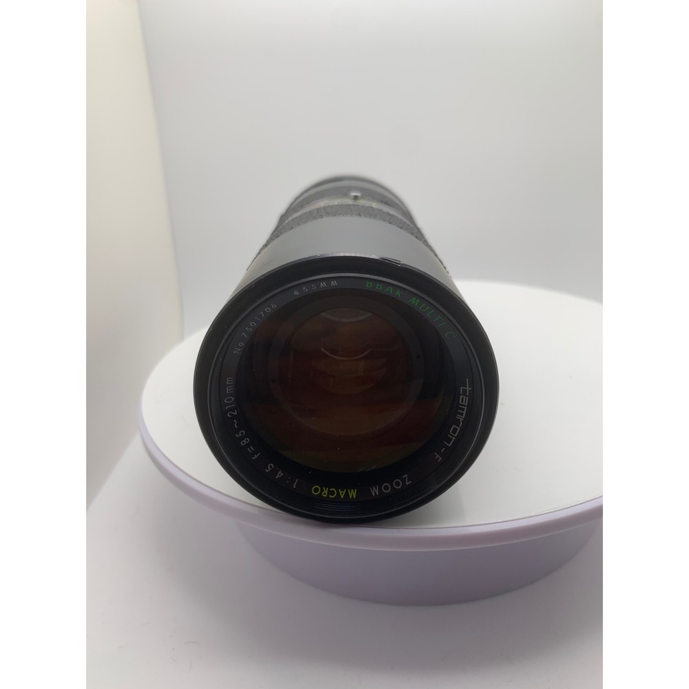 Tamron-F Zoom Macro 85-210mm f4.5 BBAR Multi C Lens Japan Vintage Untested